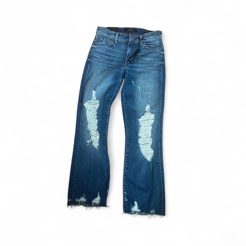 J Brand Blue Selina Bootcut Midrise Jeans